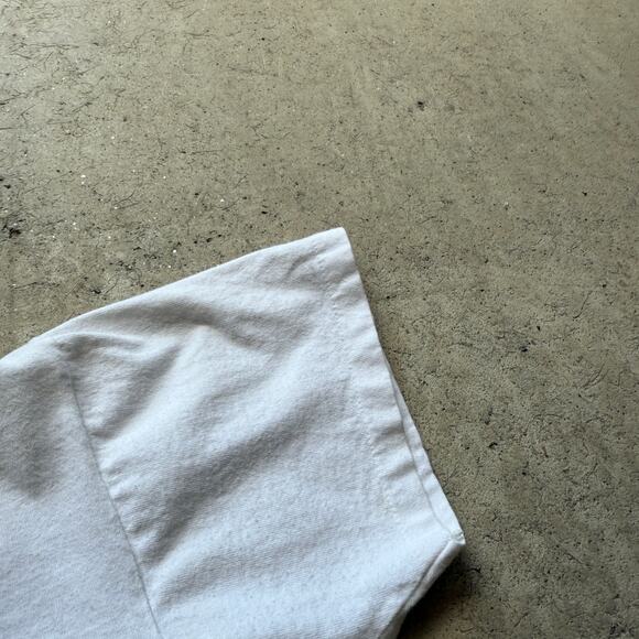 Women's Vintage 1991 Speedo Sport Swimming White Purple Neon Shirt Sz Small VTG - Picture 6 of 9